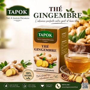  Thé Gingembre à Saveur Premium 