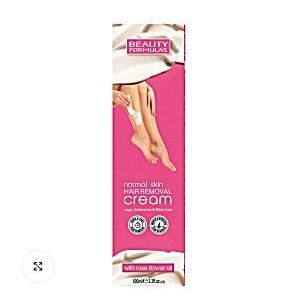 Beauty Formula Crème dépilatoire B/F à la rose pour les bras, les jambes et le maillot 100ML