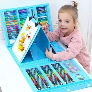 Coffret de 208 crayons de dessin et d'esquisse professionnels