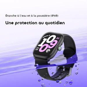 Oraimo Watch 6 Lite – Montre Connectée 2,01 Pouces avec Interface Utilisateur Élégante