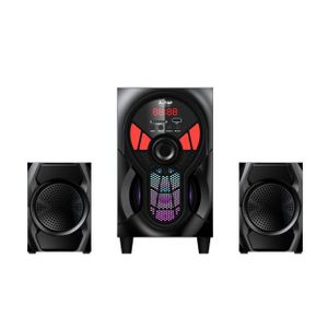 Alitop Woofer SP-4503 - Système Home Cinéma & Chaîne Hi-Fi - Subwoofer Puissant - Noir 