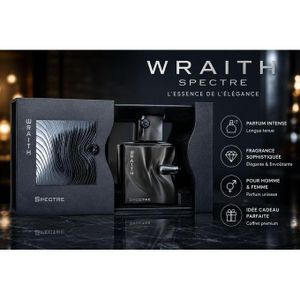 FRENCH AVENUE Spectre Wraith, Parfum Ambre Vanille pour Hommes, Eau De Parfum, 80 ml