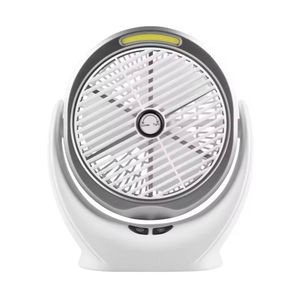Ventilateur de table USB rechargeable 3 vitesses – Mini ventilateur portable avec veilleuse LED – Bureau & maison