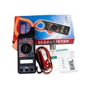 Portable Multimètre Digital- Pince Ampèremétrique - Tension - Courant - Testeur Numérique Auto