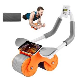 Roue Abdominale Multifonction avec Compteur et Support Téléphone