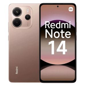 Xiaomi Redmi Note 14 - 6.67" - 4G - 6/128 Go - 108Mpx - 5000mAh - Or - Garantie 12 Mois