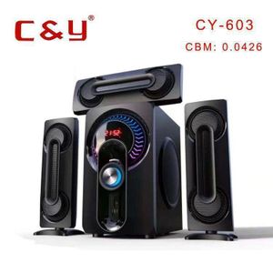 C&Y Woofer Système Audio Avec Haut-parleur Multimédia - OP-C&Y - FM/USB/Carte Mémoire