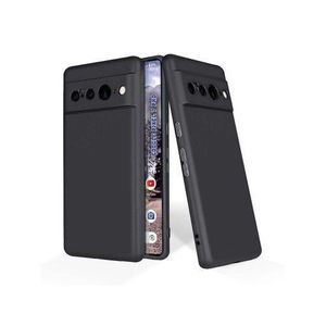 Coque Google Pixel 7 pro en silicone noir + 1 Antichoc 
