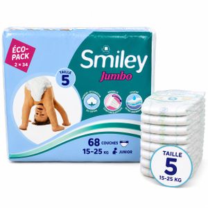 Smiley Couches pour bébé Jumbo Taille 5 Junior