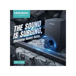 Original Super Power Home cinema barre de son - Bluetooth - Blanc Garantie 12 Mois