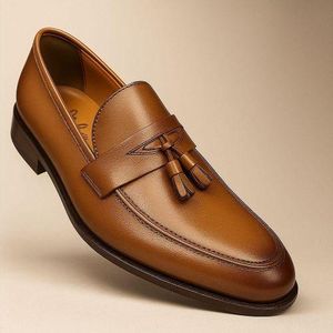 PREMIUM chaussures de bureau décontractées , Soulier En Cuir- 