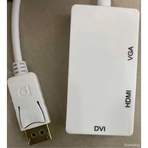Adaptateur multi-fonction Displayport vers DVI/HDMI/VGA