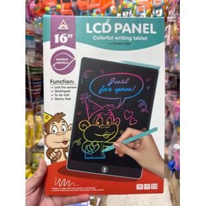 TABLETTE D'ÉCRITURE LCD 16 POUCES – ÉCRIVEZ, DESSINEZ ET APPRENEZ EN TOUTE SIMPLICITÉ !