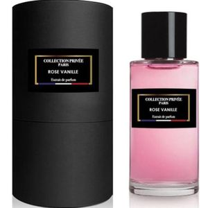 Eau De Parfum COLLECTION PRIVÉE PARIS ROSE VANILLE 50ml Mixte Importé De France 