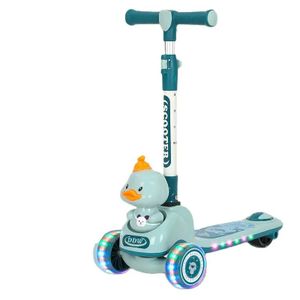 Trottinette à trois roues pour enfants de 3 à 7 ans, garçons et filles