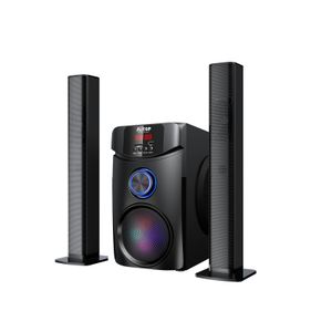 Woofer ALITOP SP-2507 - Home Cinéma & Chaîne HI-FI - Son Puissant & Basse Profonde - Noir