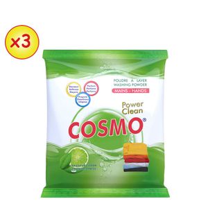 Cosmo Lot de 3 Lessive - Vert 400G