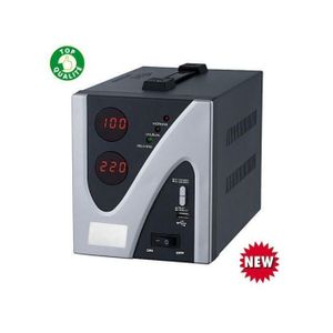 Stabilisateur De Tension Automatique 5000Va - Noir