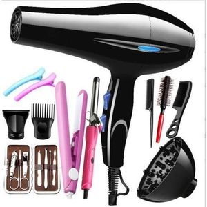 Sèche-cheveux Domestique 2200W, 12 Pièces,