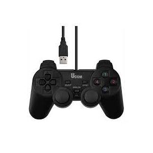 Manette De Jeux USB Pour PC - Noir