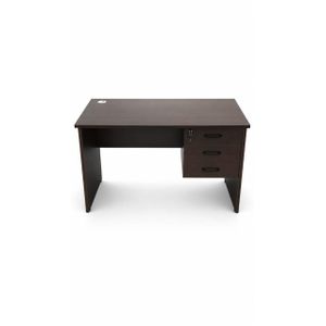 Table De Bureau Avec Tiroirs 1,20M