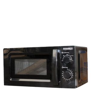 Nasco Nasco Micro-Ondes - 20L - 1150W - 5Nvx Puissances - Nas-W20B-P04 - Noir - Garantie 3 Mois