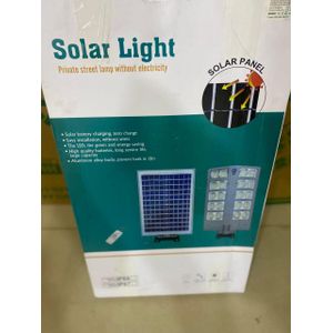 Lampadaire Solaire LED avec Panneau Déporté