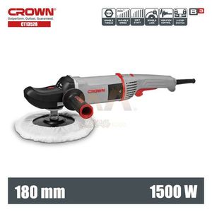 Crown Polisseuse Ponceuse 1500W 180MM CROWN