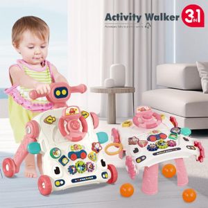 Trotteur Éducatif  Multifonctionnel – Marcheur, Table d’Éveil et Panneau Musical.