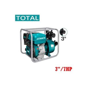 TOTAL Motopompe Essence 3''7.0HP 3.6L