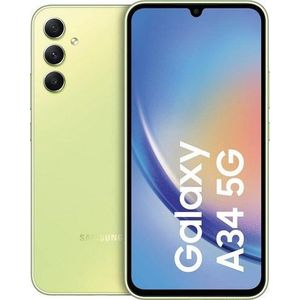 Samsung Galaxy A34 - Double SIM - 6.6" - 8/128 Go - 48 Mpx - Green