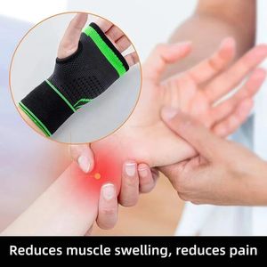 Protège-Poignet de Compression Sportif – Orthèse de Maintien Réglable – Soulagement Douleurs Articulaires, Entorses et Tendinites – Idéal Fitness et Musculation