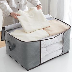 Sac de rangement pour couettes, vêtements et couvertures - Organisateur de vêtements
