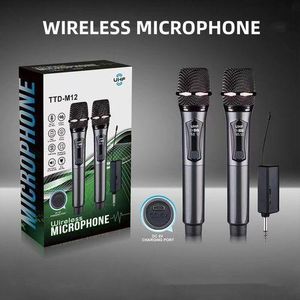 Microphone sans fil rechargeable portable UHF TTD-M10 (6M)