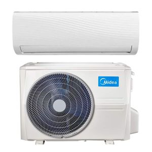 Midea Split 12.000 Btu - Msafbu-12Hrfn1 - Inverter - R410 - Unit Interieur - Avec M2Oe-18Hfn1 Et M3Oe-27Hfn1