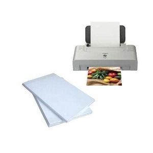 Papier Photo Autocollant Format A4, Paquet de 50 Feuilles BRT