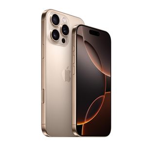 Renewed iPhone 16 PRO - Smartphone 5G - Mémoire interne 256Go - Écran OLED - 6,3 pouces - 2622 x 1206 pixels - TRIPLE caméra arrière 48 Mpx - Caméra frontale 48 Mpx - Gold - Garantie 24 Mois