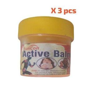 Mode Baume actif Suncon (lot de 3) - 30 g chacun