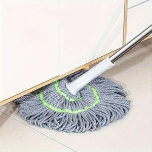 Chic Balai à Eau Auto-torsadé Pour La Maison, Balai Rotatif, Double Usage Sec Et Humide