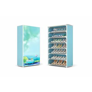 Armoire à Chaussures en Tissu Multi-Niveaux – Grande Capacité & Décor Moderne