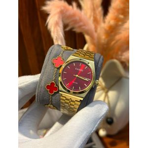 Casio Montre Femme Analogique à Quartz – Bracelet en Acier Inoxydable Doré – Cadran Vert – Avec Affichage de la Date