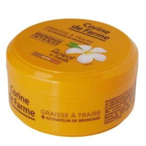 Graisse à traire + Activateur de bronzage CORINE DE FARME 150ml au monoï de Tahiti bronzage intense 