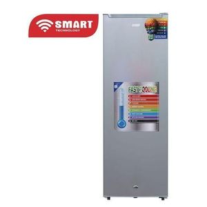 SMART TECHNOLOGY Congélateur Vertical 7 Tiroirs - Avec Grille - Stcd-350K - 244 Litres - Gris