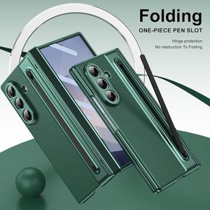 Etui a Rabat compatible Samsung Galaxy Z Fold 6 5G avec Stylet S intégrée - VERT