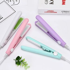 Nouveau Lisseur Cheveux Portable Céramique Outil Coiffure Boucleur Lisseur Plat Frange Barbe