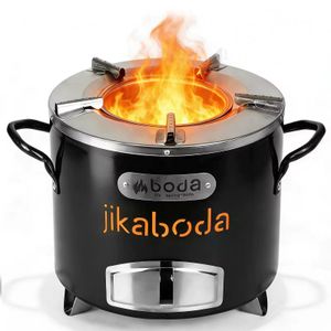 Jikaboda Foyer à Charbon Économique Portable en Métal pour Cuisine Familiale (Charcoal Stove)