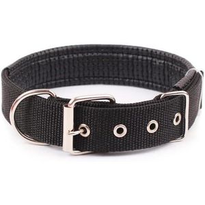 Collier de dressage solide en nylon pour chiens QLTE ADD