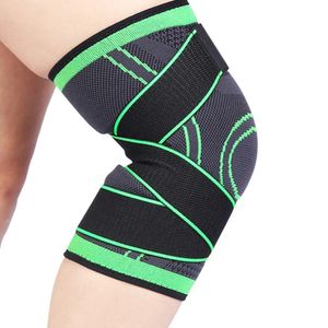 Genouillère de Compression Sportive Professionnelle – Support Articulaire avec Sangles de Fixation – Idéal pour Fitness, Running et Soulagement Douleurs