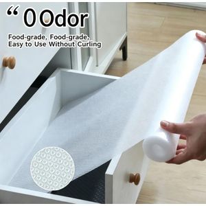 Tapis de tiroir EVA, Tapis anti-dérapant pour étagère, imperméable et anti-graisse pour cuisine, réfrigérateur, placard, armoire à chaussures, réutilisable
