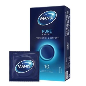 Manix  Pure Easy Fit Préservatifs Protection & Confort 10 unités